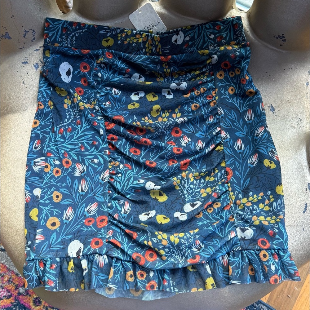 Free People Floral Print Women's Mini Skirt